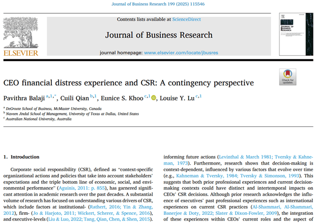 Journal of business research predatory journal